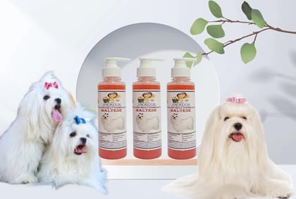 SWACCH Premium Shampoo for Maltese (200ML) (Pack of 3) Strawberry