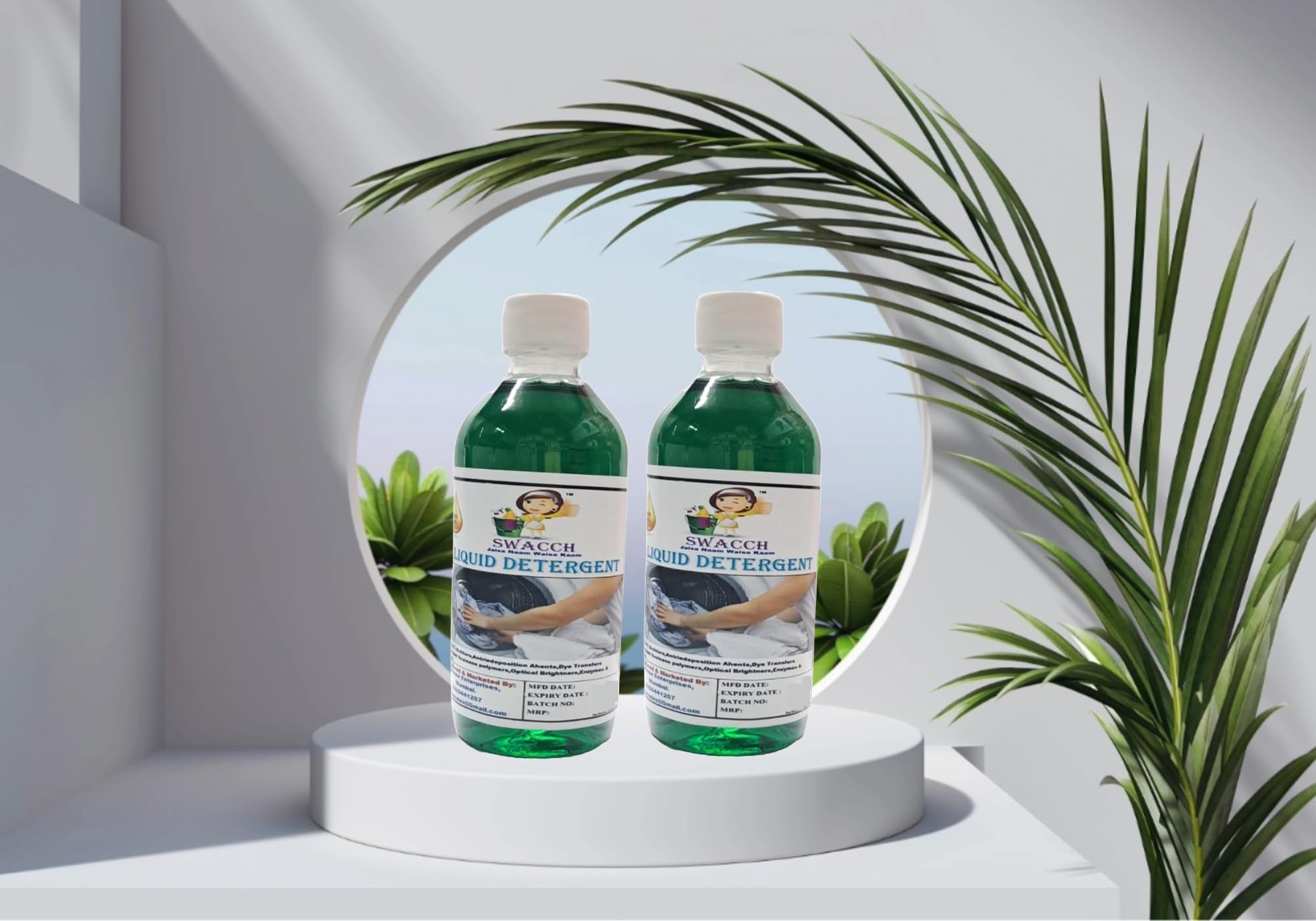 Swacch Liquid Detergent (200ml) (Pack of 2)