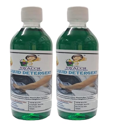 Swacch Liquid Detergent (200ml) (Pack of 2) Lemon Swacch Liquid Detergent (200ml) (Pack of 2) Lemon