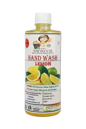 SWACCH HAND WASH (500ML) LEMON
