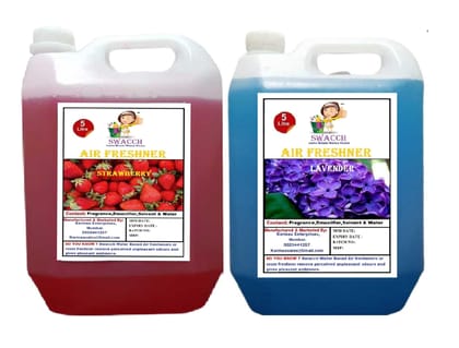 Swacch Air Freshner (5 Litre) (Pack of 2) Strawberry & Lavender