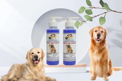 SWACCH Premium Shampoo for Golden Retriever (200ML) (Pack of 2) Lavender