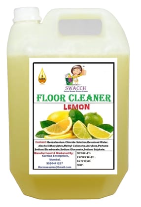 Swacch Floor Cleaner (5 Litre) Lemon