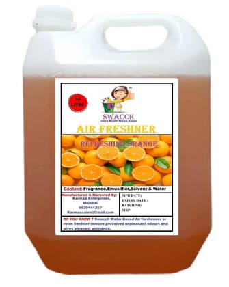 Swacch Air Freshner (10 Litre) Orange