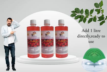 Swacch Diffuser Aroma Liquid (500ml) (Pack of 3) Strawberry