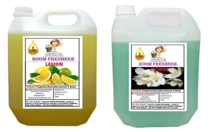 Swacch Room Freshner (5 Litre) (Pack of 2) Lemon & Jasmine