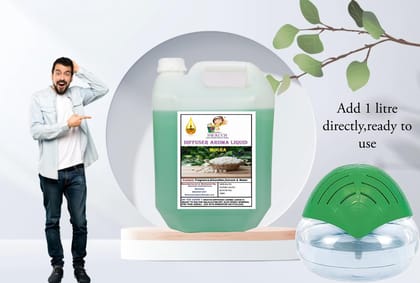 Swacch Diffuser Aroma Liquid Mogra (Ready to use) 5 Litre