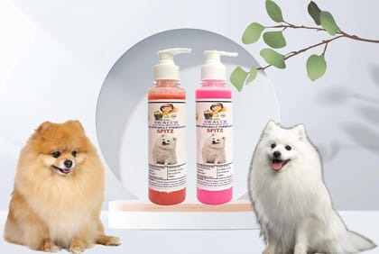 SWACCH Premium Shampoo for Spitz (200ML) ((Pack of 2) Jasmine & Rose