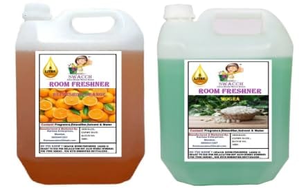 Swacch Room Freshner (5 Litre) (Pack of 2) Orange & Mogra