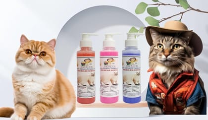SWACCH Premium Shampoo for American Bobtail (200ML) (Combo Pack of 3) Jasmine, Rose & Lavender