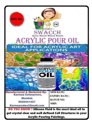 Acrylic Pour Oil (500ml)