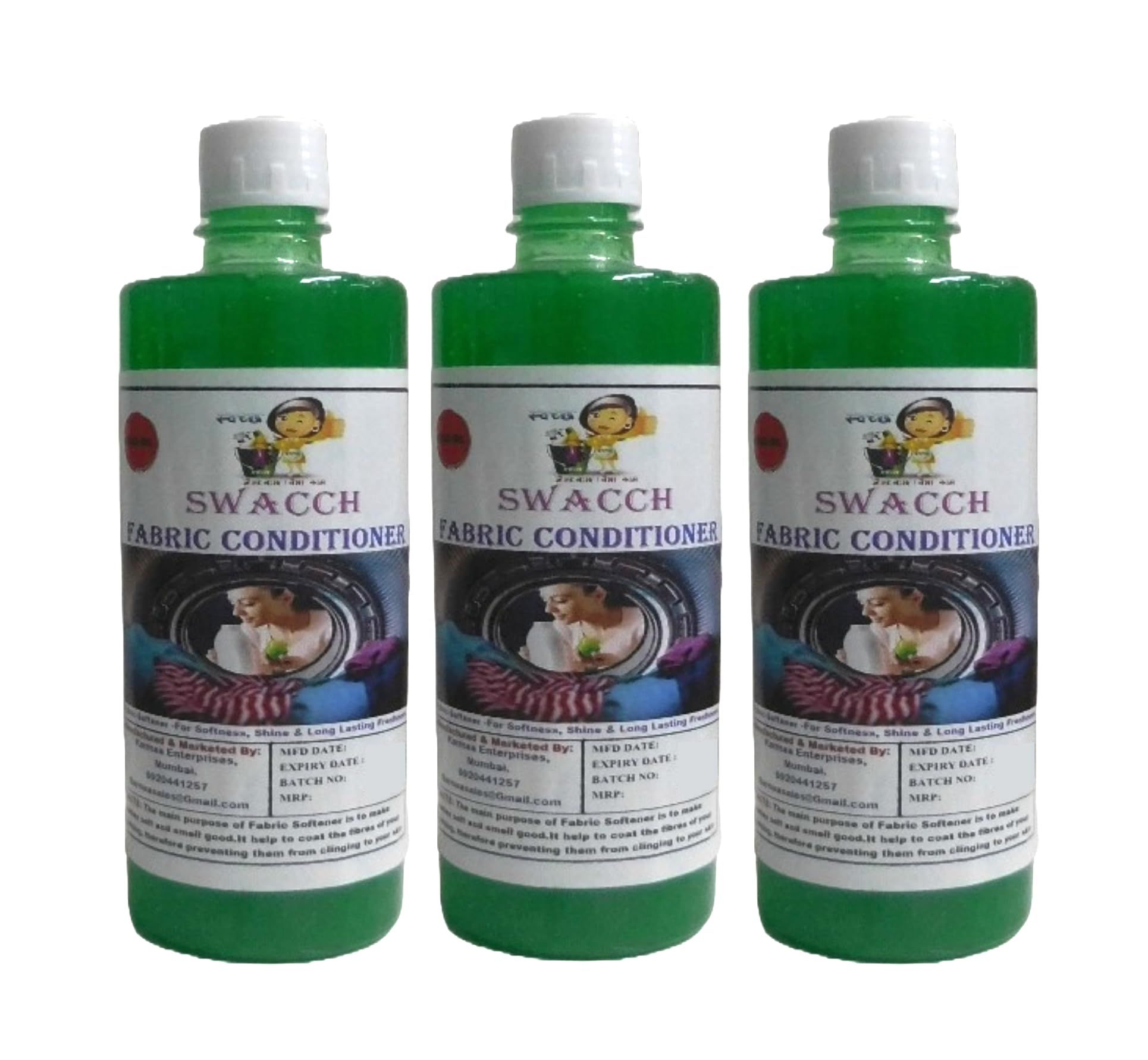 Swacch Fabric Conditioner (500ml) (Pack of 3) Mogra