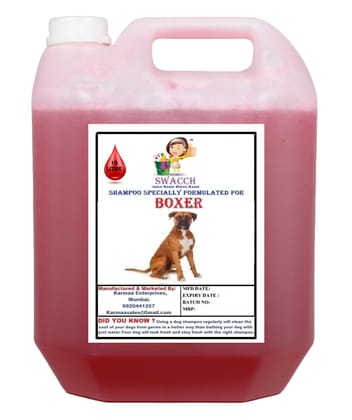 SWACCH Shampoo Specially FORMULATED for Boxer (10 Litre) Jasmine