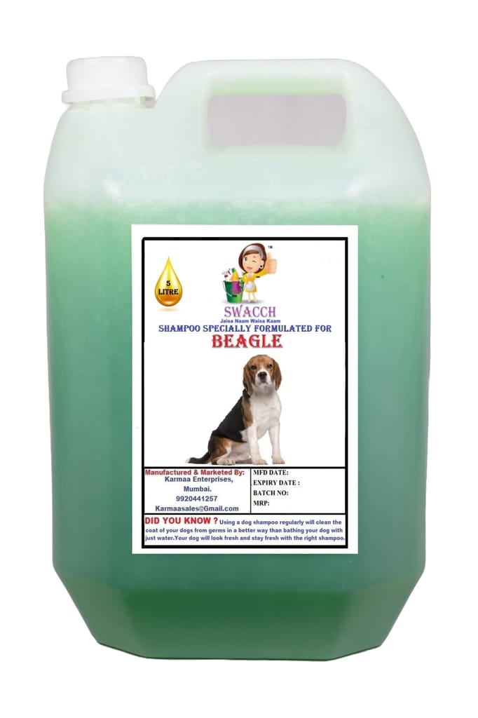 SWACCH Shampoo Specially FORMULATED for NEEM ALOVERA (Beagle 5 Litre)