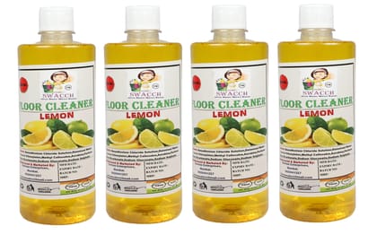 Swacch Floor Cleaner (500ml) (Pack of 4) Lemon