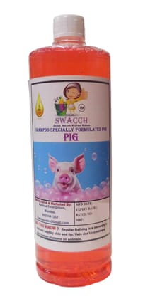 Swacch Shampoo Specially Formulated for Pig (1 Litre) Jasmine