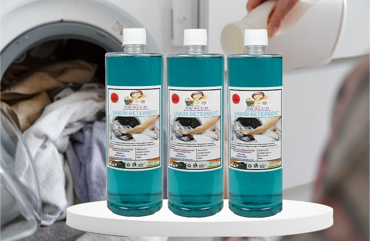 Swacch Liquid Detergent (1 Litre) (Pack of 3)