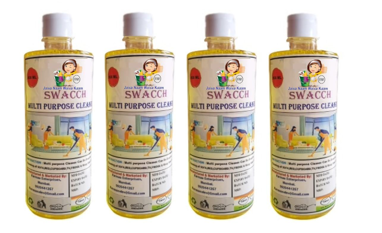 Swacch Multipurpose Cleaner 500ML (PACK OF 4)