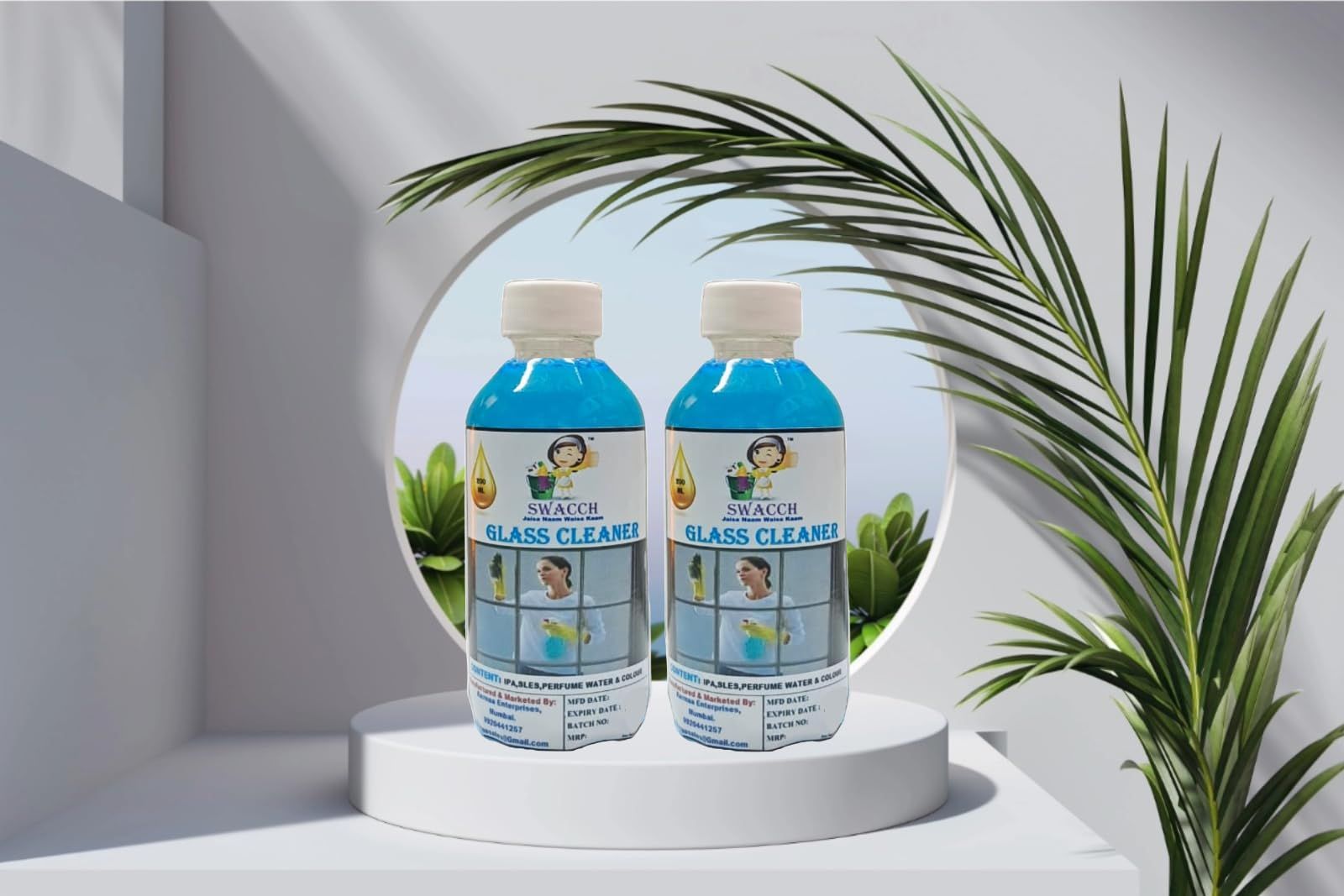 Swacch Glass Cleaner (200ml) (Pack of 2)