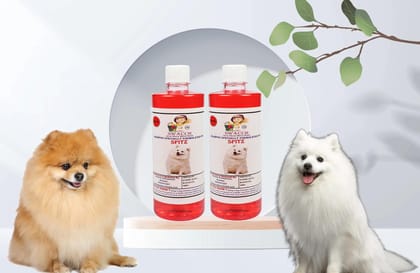 Swacch Shampoo Specially Formulated for Spitz (500ML) (Combo Pack of 2) Jasmine