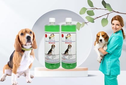 Swacch Shampoo Specially Formulated for Beagle (1 Litre) (Combo Pack of 2) Neem Alovera