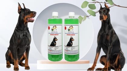 Swacch Shampoo Specially Formulated for Doberman (1 Litre) (Pack of 2) Neem Alovera