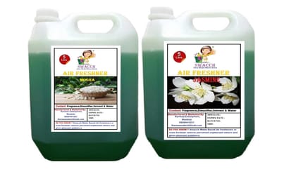Swacch Air Freshner (5 Litre) (Pack of 2) Mogra & Jasmine