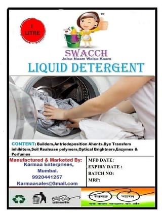 BUT 1 GET 1 Free Liquid Detergent (1 Litre) (Pack of 2) Lemon