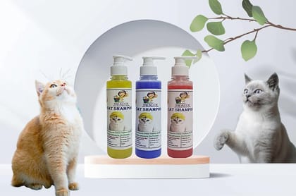 SWACCH Premium Shampoo for CAT Shampoo (200ML) (Combo Pack of 3) Lemon, Lavender & Jasmine SWACCH Premium Shampoo for CAT Shampoo (200ML) (Combo Pack of 3) Lemon, Lavender & Jasmine