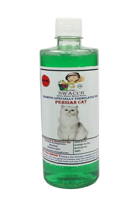 Swacch Shampoo Specially Formulated for Persian CAT (500ml) Neem Alovera