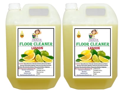 BUY 1 GET 1 FREE FLOOR CLEANER (5 LITRE) (PACK OF 2) LEMON
