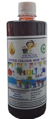 SWACCH WATER COLOUR NON-TOXIC & ECO FRIENDLY COLOUR (ORANGE) (500ML)