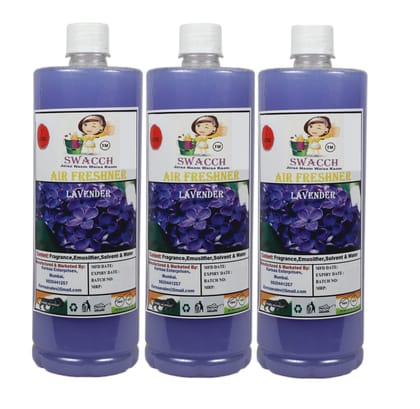 Swacch AIR FRESHNER (1 Litre) (Pack of 3) Lavender