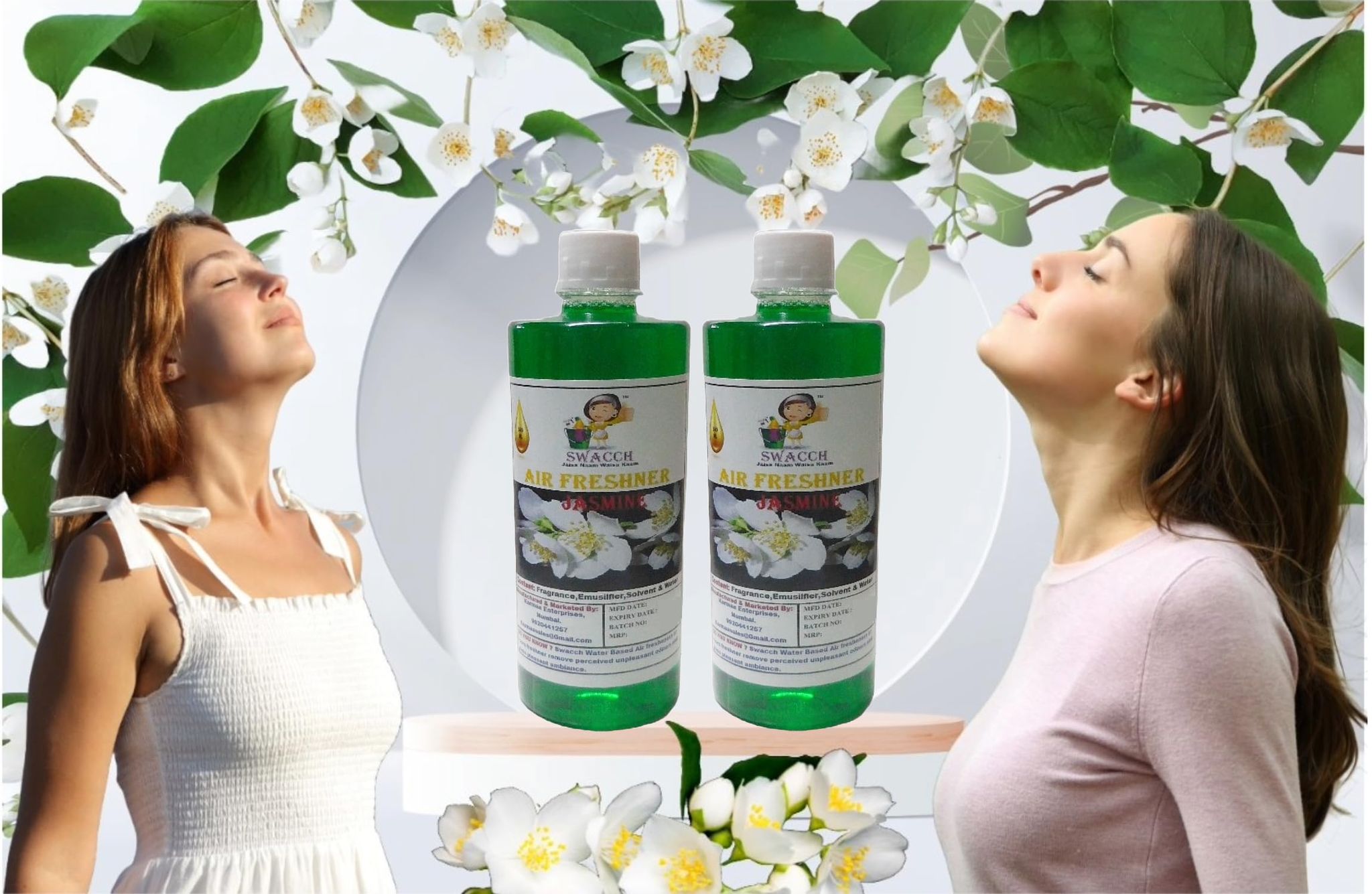 Swacch Air Freshner (500ml) (Pack of 2) Jasmine