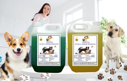 SWACCH STAIN & ODOUR REMOVER (5 LITRE) (COMBO PACK OF 2) JASMINE & LEMON