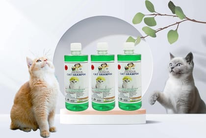 Swacch Cat Shampoo (500ml) (Pack of 3) Neem Alovera