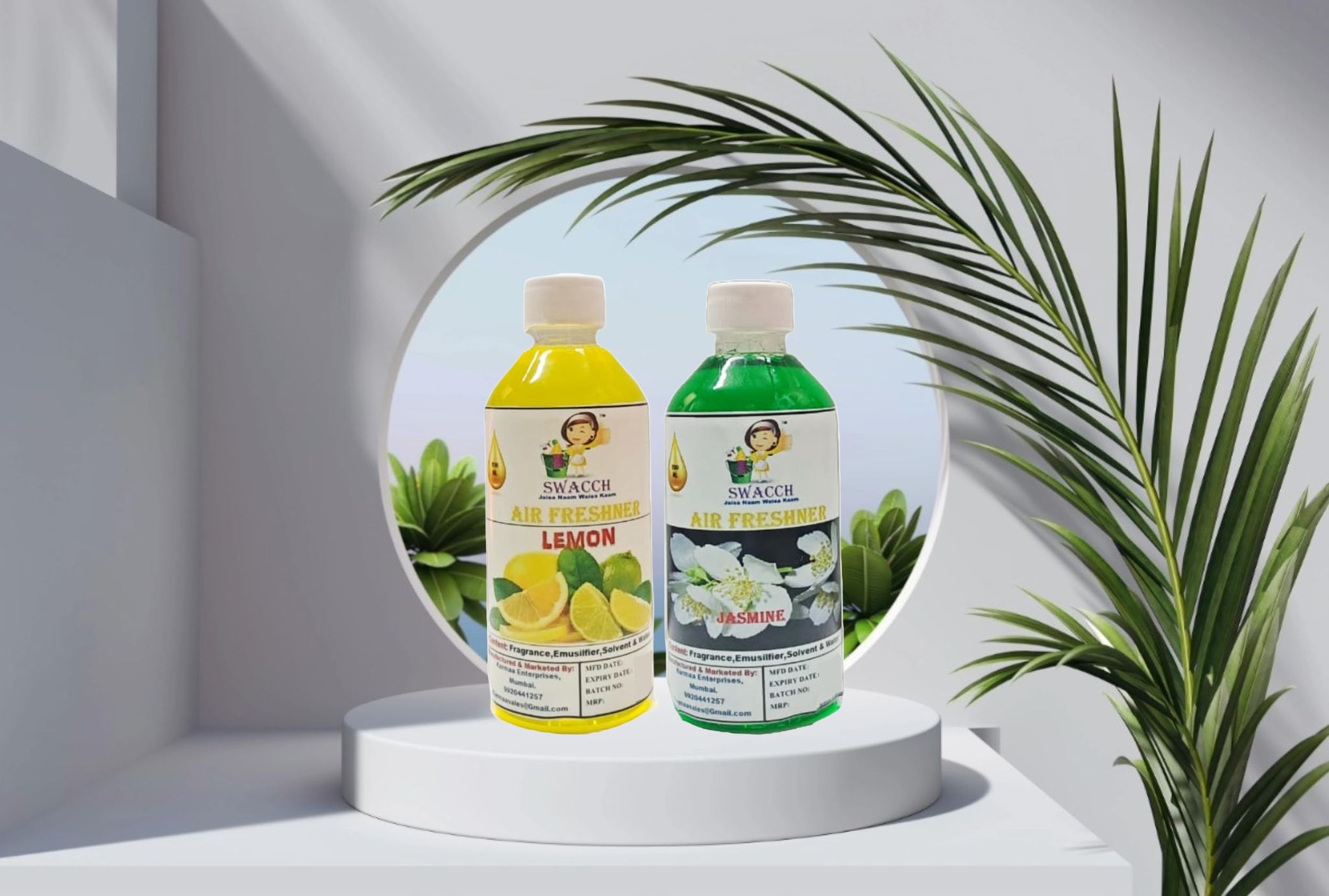 Swacch Air Freshner (200ml) (Combo Pack of 2) Lemon & Jasmine