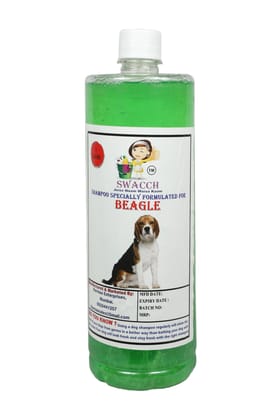 Swacch Shampoo Specially Formulated for Beagle (1 Litre) Neem Alovera