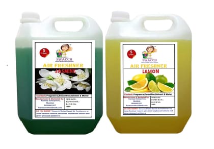 Swacch Air Freshner (5 Litre) (Pack of 2) Jasmine & Lemon
