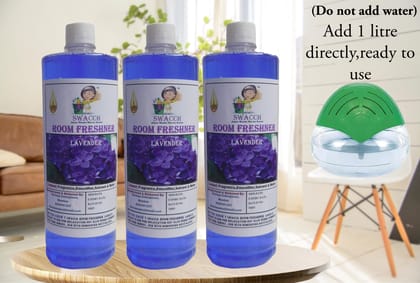 Swacch Room Freshner (1 Litre) (Pack of 3) Lavender