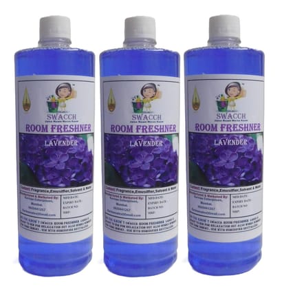 Swacch Room Freshner (1 Litre) (Pack of 3) Lavender