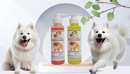 SWACCH PREMIUM SHAMPOO for POMERANIAN (200ML) (COMBO PACK of 2) JASMINE & LEMON
