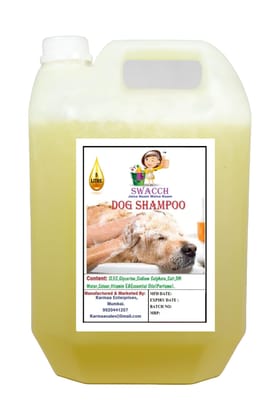 Swacch Dog Shampoo (5 Litre) Lemon