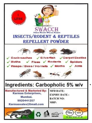 SWACCH INSECT POWDER 1 kg