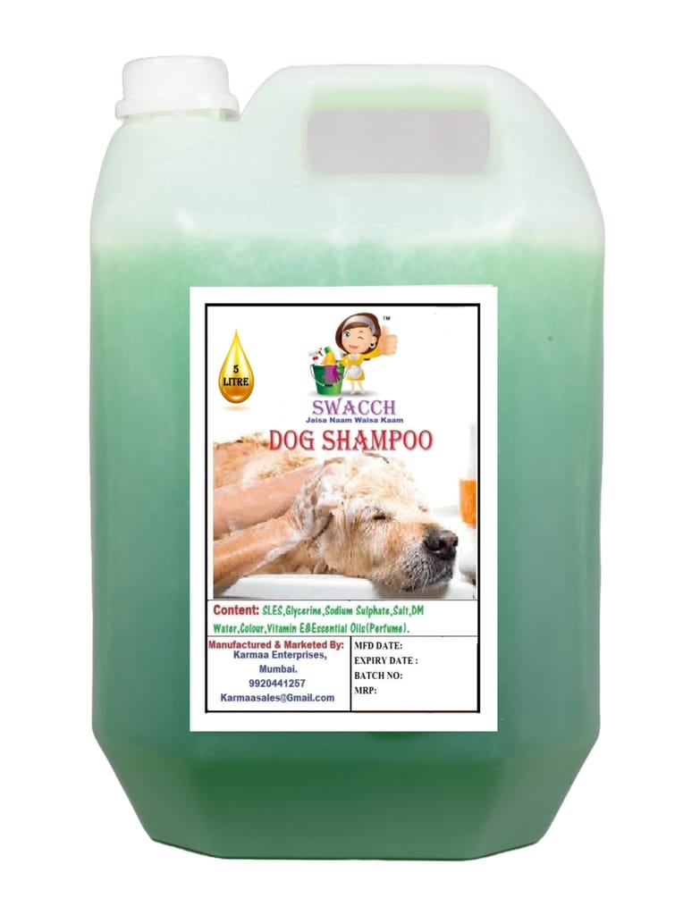 SWACCH Dog Shampoo (5 litre) Neem Alovera