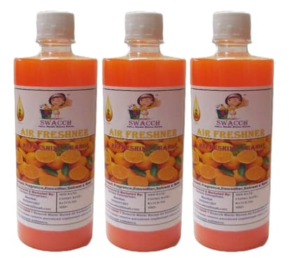 Swacch Air Freshner (500ml) (Pack of 3) Orange