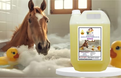 Swacch Shampoo Specially Formulated for Horse (5 Litre) Lemon