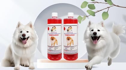 Swacch Shampoo Specially Formulated for Pomeranian (1 Litre) (Combo Pack of 2) Strawberry