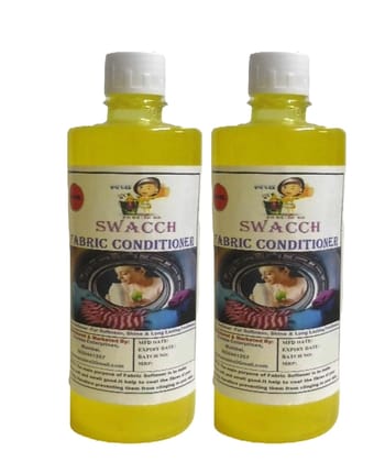 Swacch Fabric Conditioner (500ml) (Pack of 2) Lemon