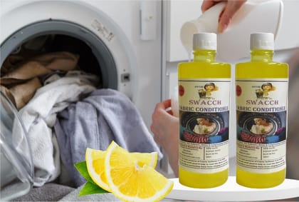 Swacch Fabric Conditioner (500ml) (Pack of 2) Lemon